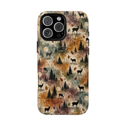 Woodland Splatter Magnetic Case