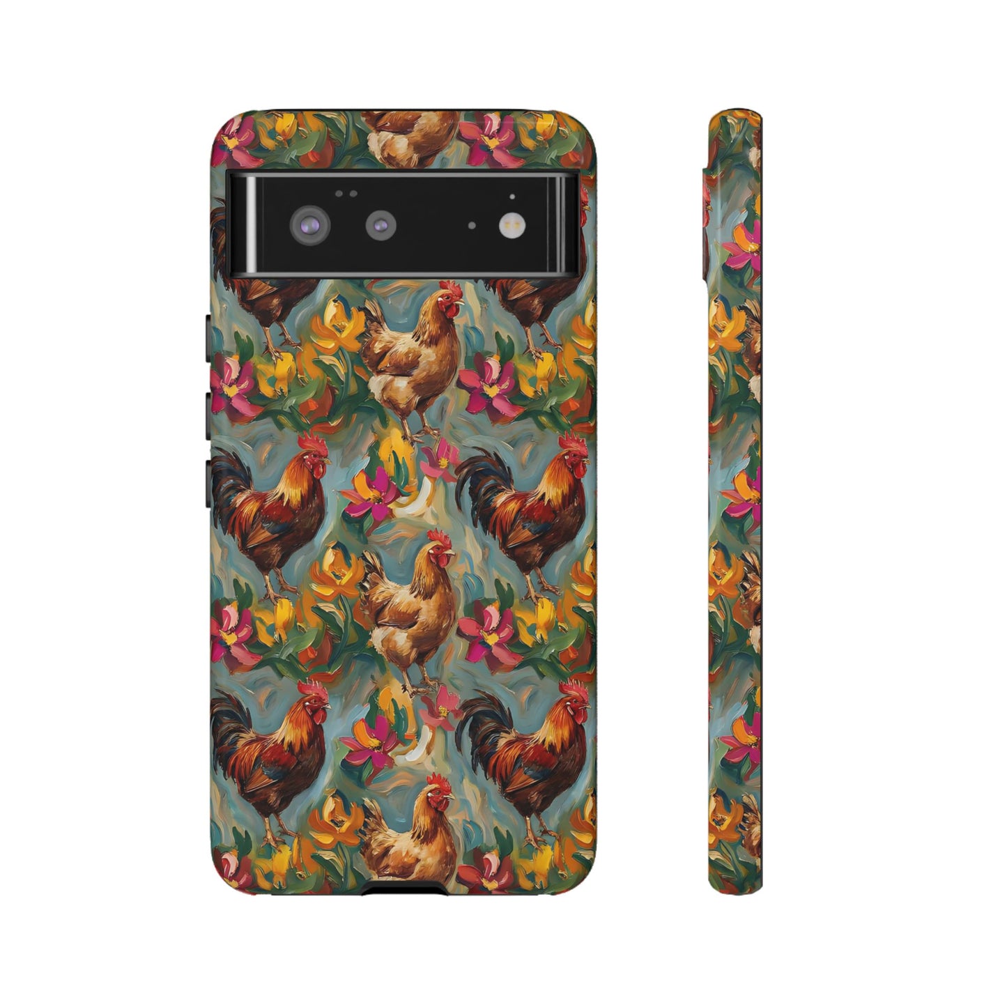 Painted Chickens Tough Case