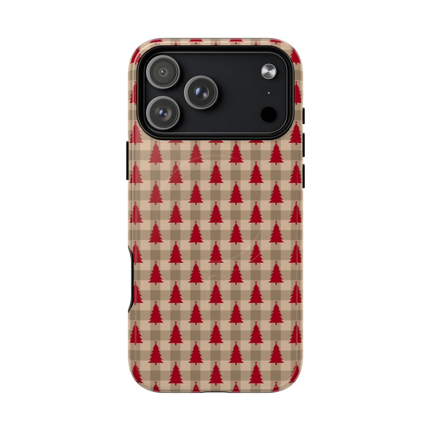 Plaid Tree Magnetic Case
