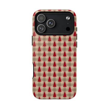 Plaid Tree Magnetic Case