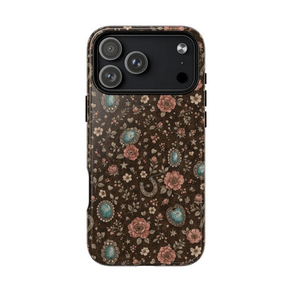 Turquoise Roses Magnetic Case