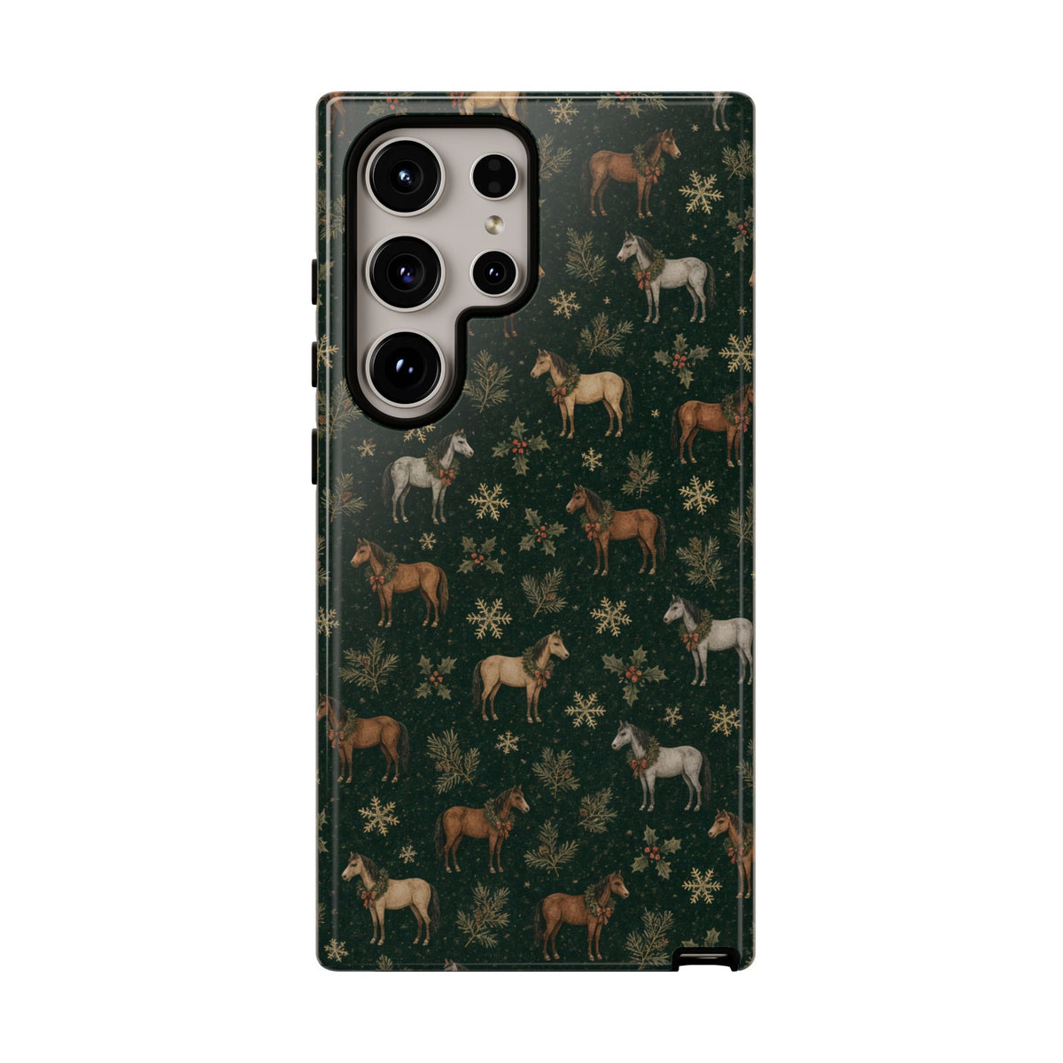 Evergreen Horses Tough Case
