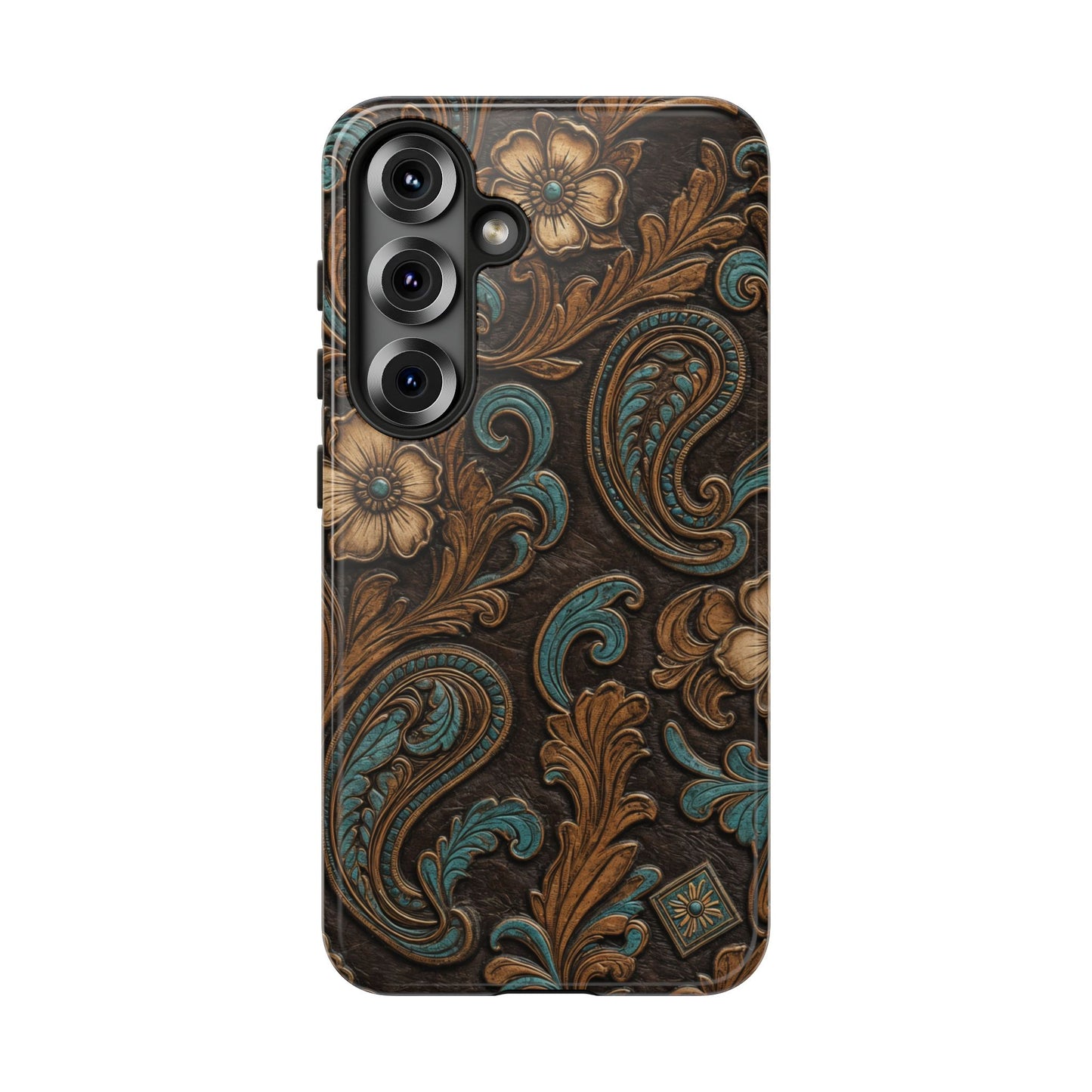 Tooled Paisley Tough Case