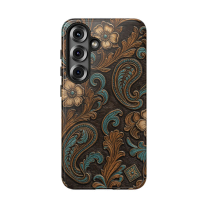 Tooled Paisley Tough Case