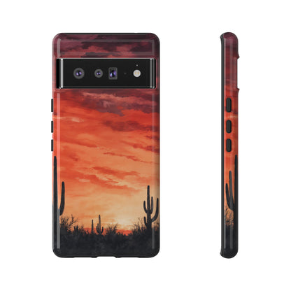 Desert Sunset Swaths Tough Case