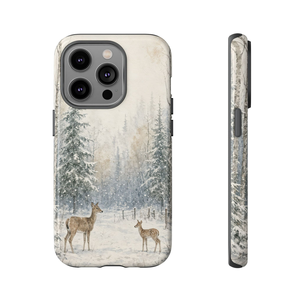 Snowy Doe Tough Case