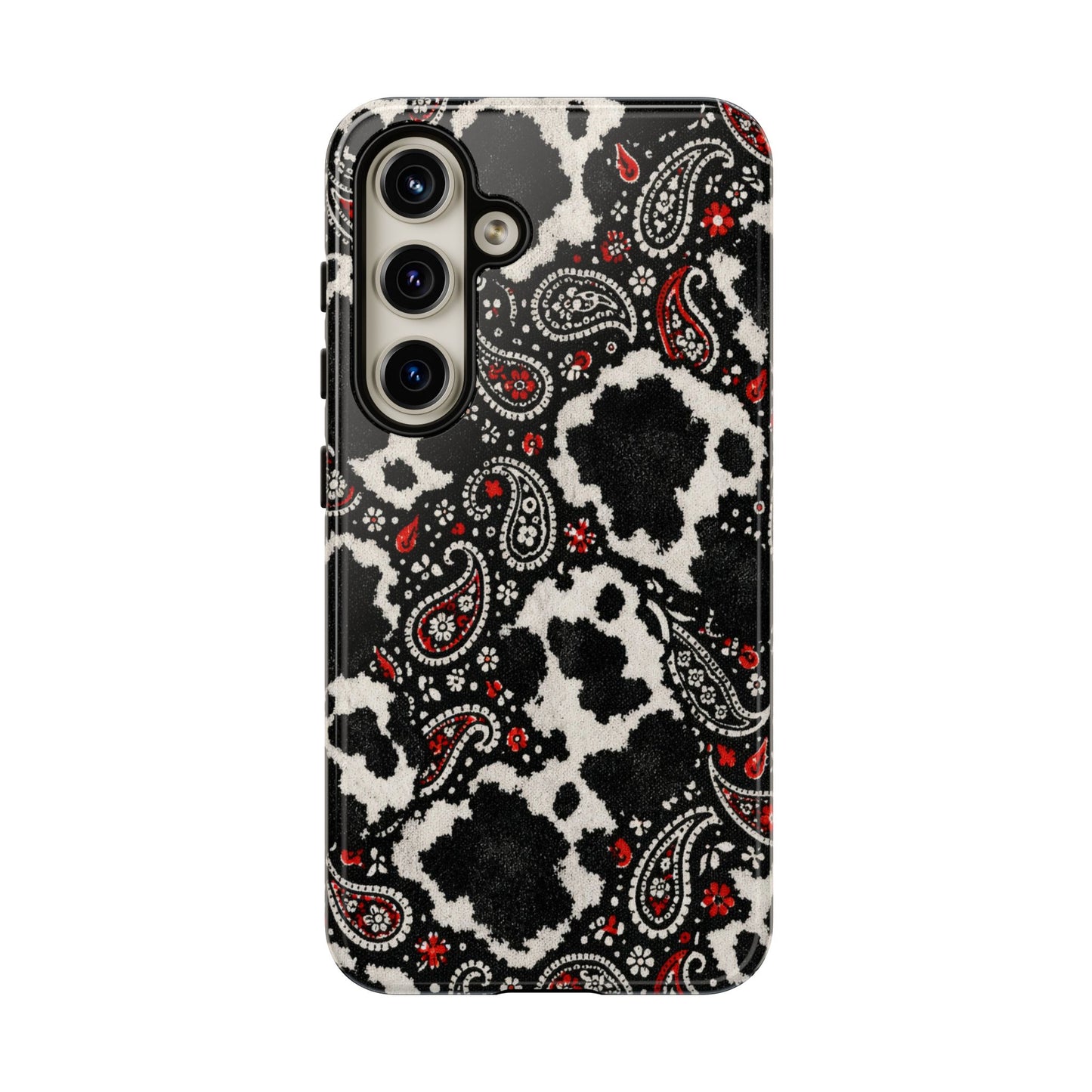Paisley Cowhide Tough Case
