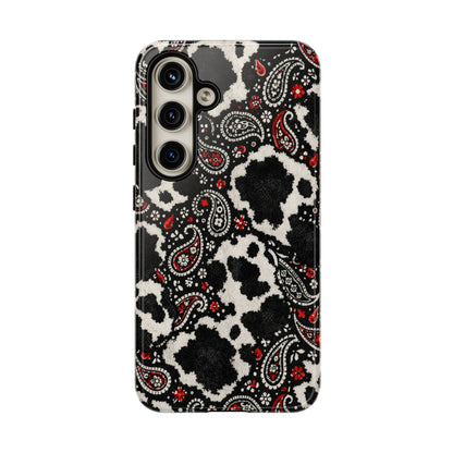 Paisley Cowhide Tough Case