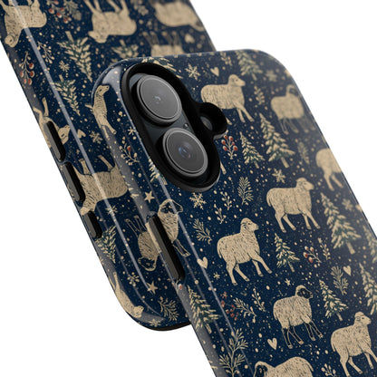 Snowy Sheep Tough Case