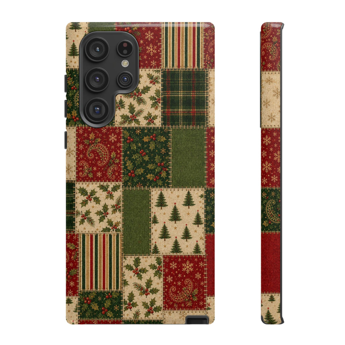 Holiday Patchwork Tough Case