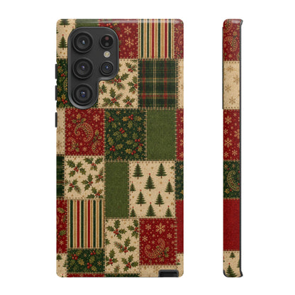 Holiday Patchwork Tough Case