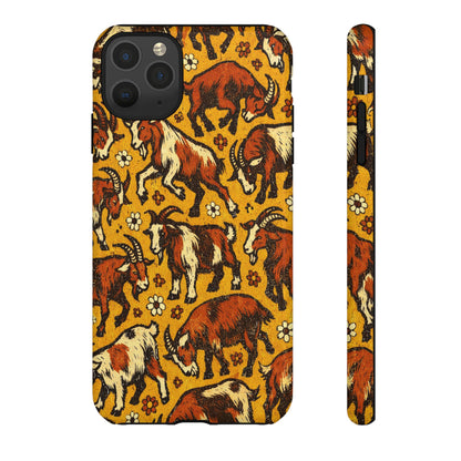 Retro Goats Tough Case