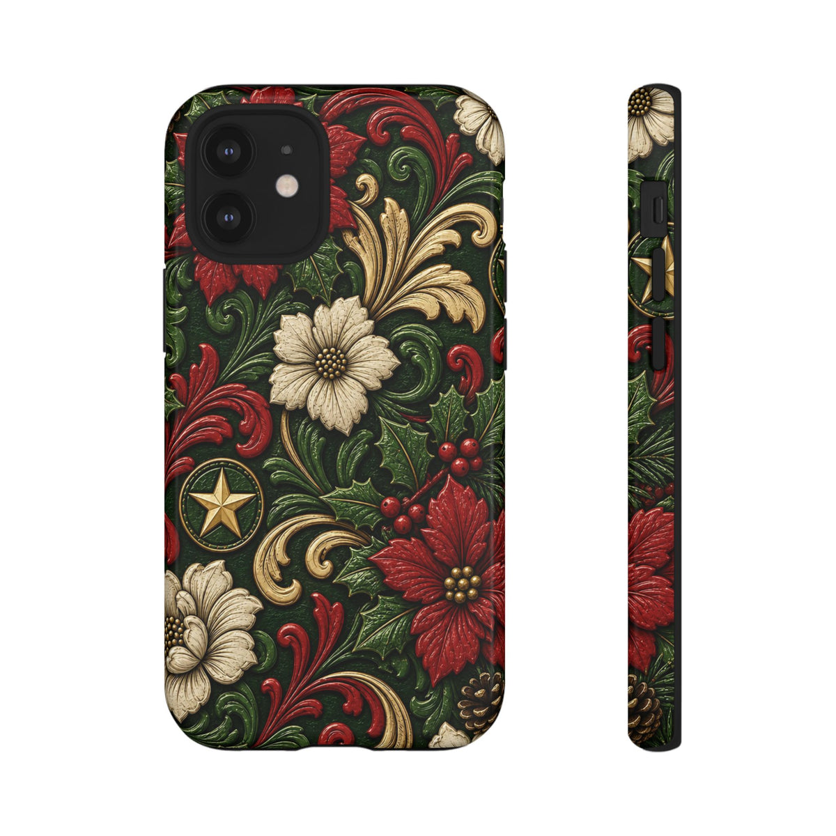 Tooled Christmas Stars Tough Case