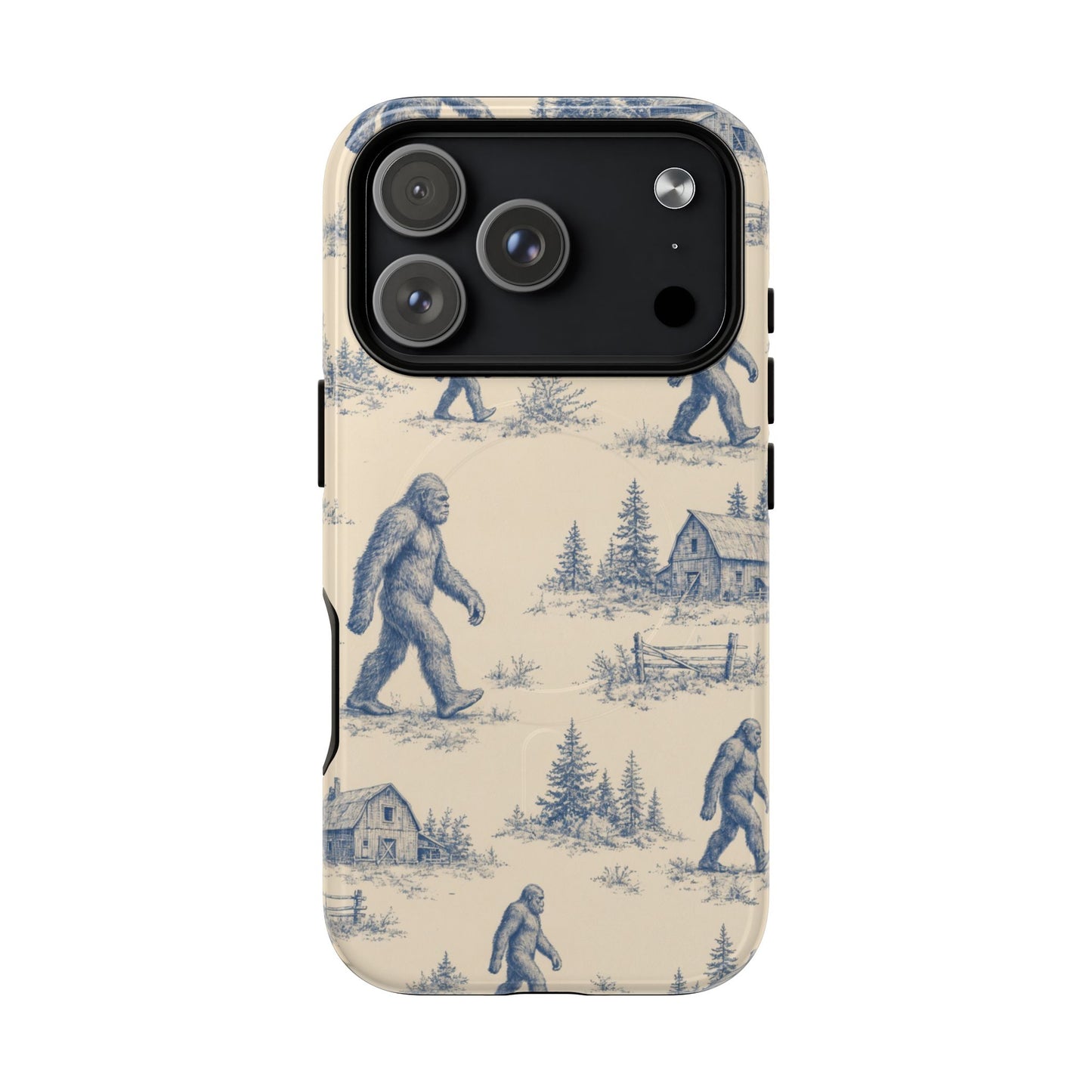 Bigfoot Toile Magnetic Case