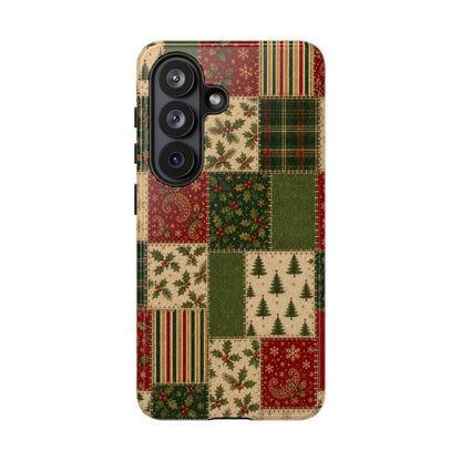 Holiday Patchwork Tough Case