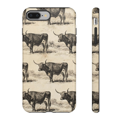 Vintage Longhorns Tough Case