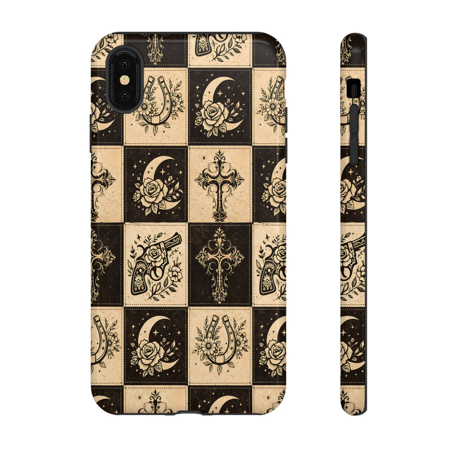 Western Patchwork Icons Tough Case