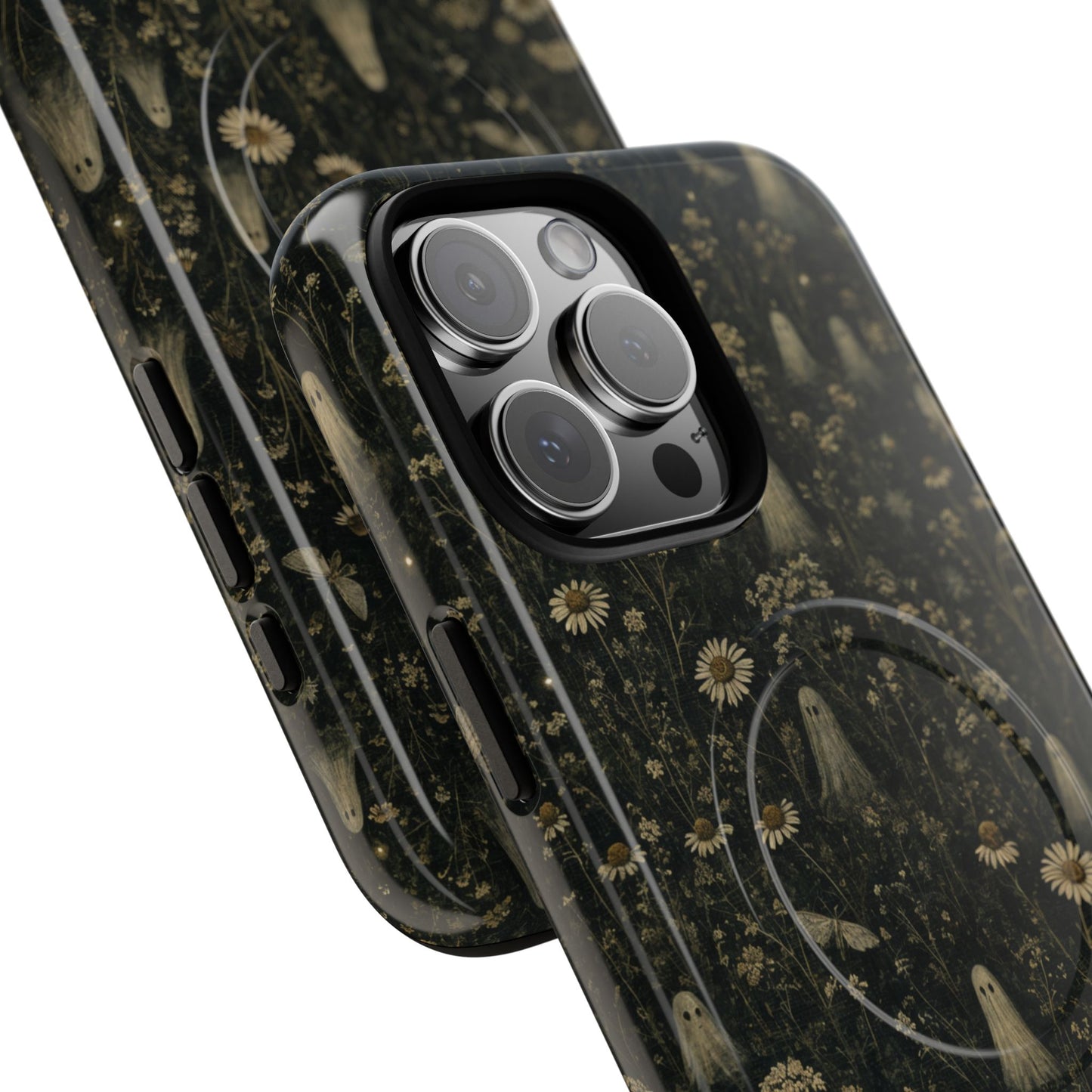 Ghost Wildflower Magnetic Case