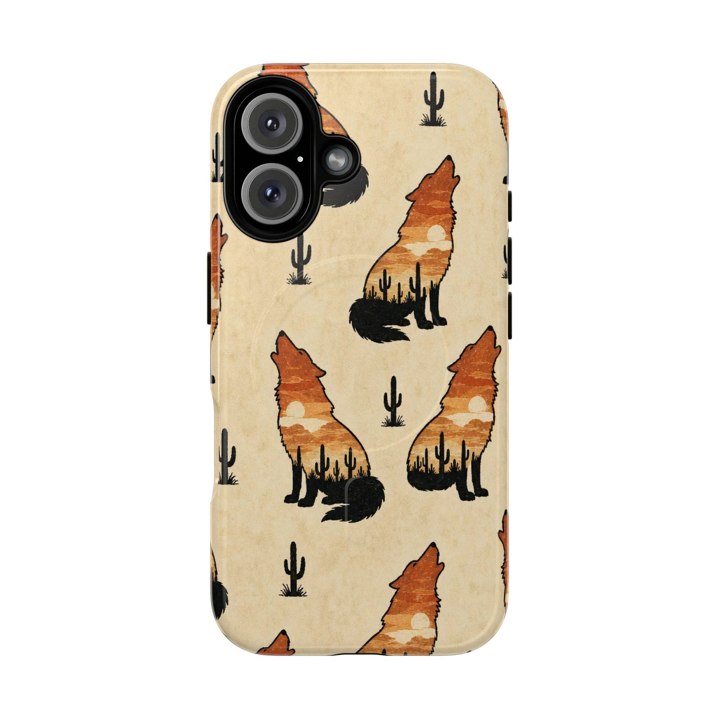 Desert Wolf Magnetic Case