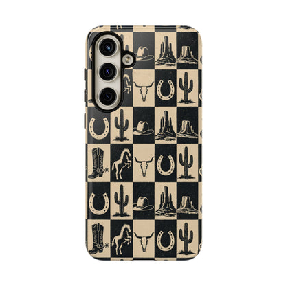 Western Checkerboard Tough Case