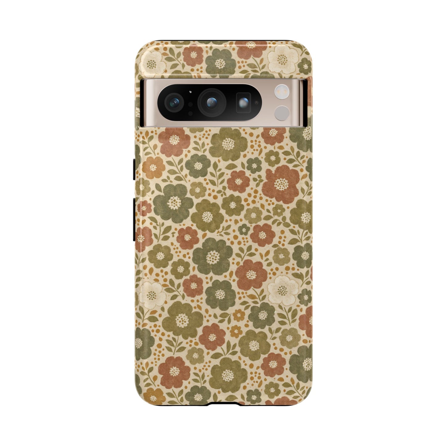 Retro Poppy Field Tough Case