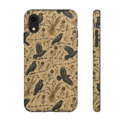 Crow Wheat Barbwire Tough Case
