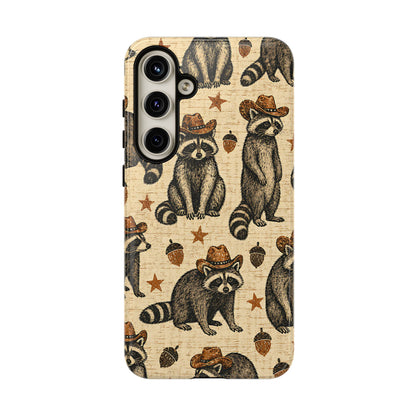 Retro Raccoon Tough Case