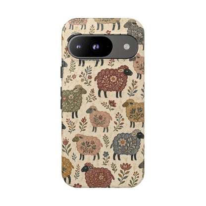 Folk Sheep Tough Case