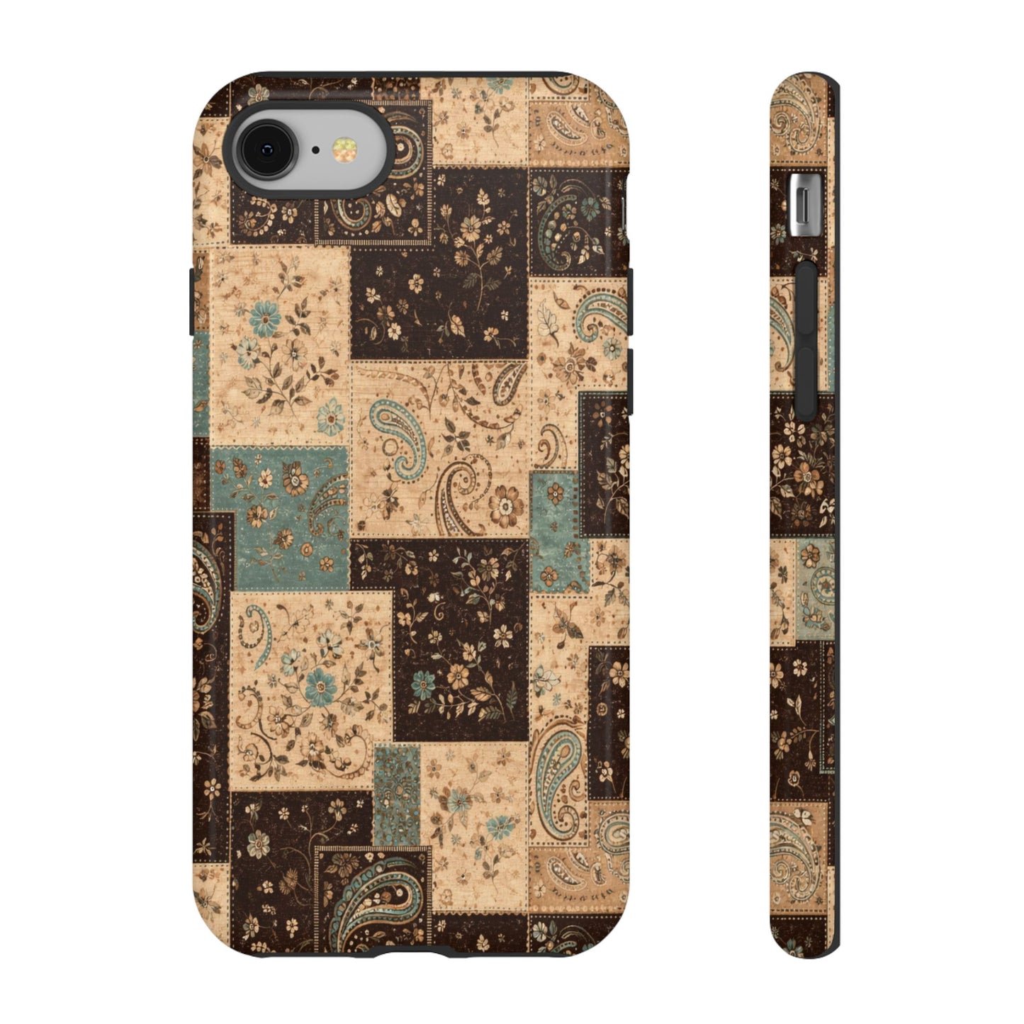 Chocolate Patchwork Tough Case