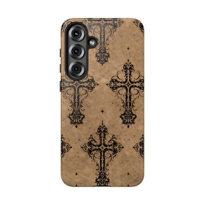 Western Gothic Crosses Tough Case