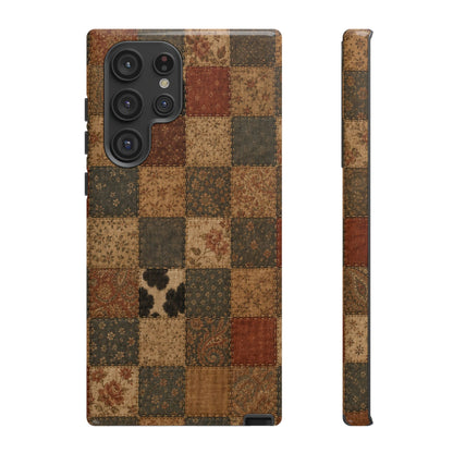 Rustic Patchwork Tough Case