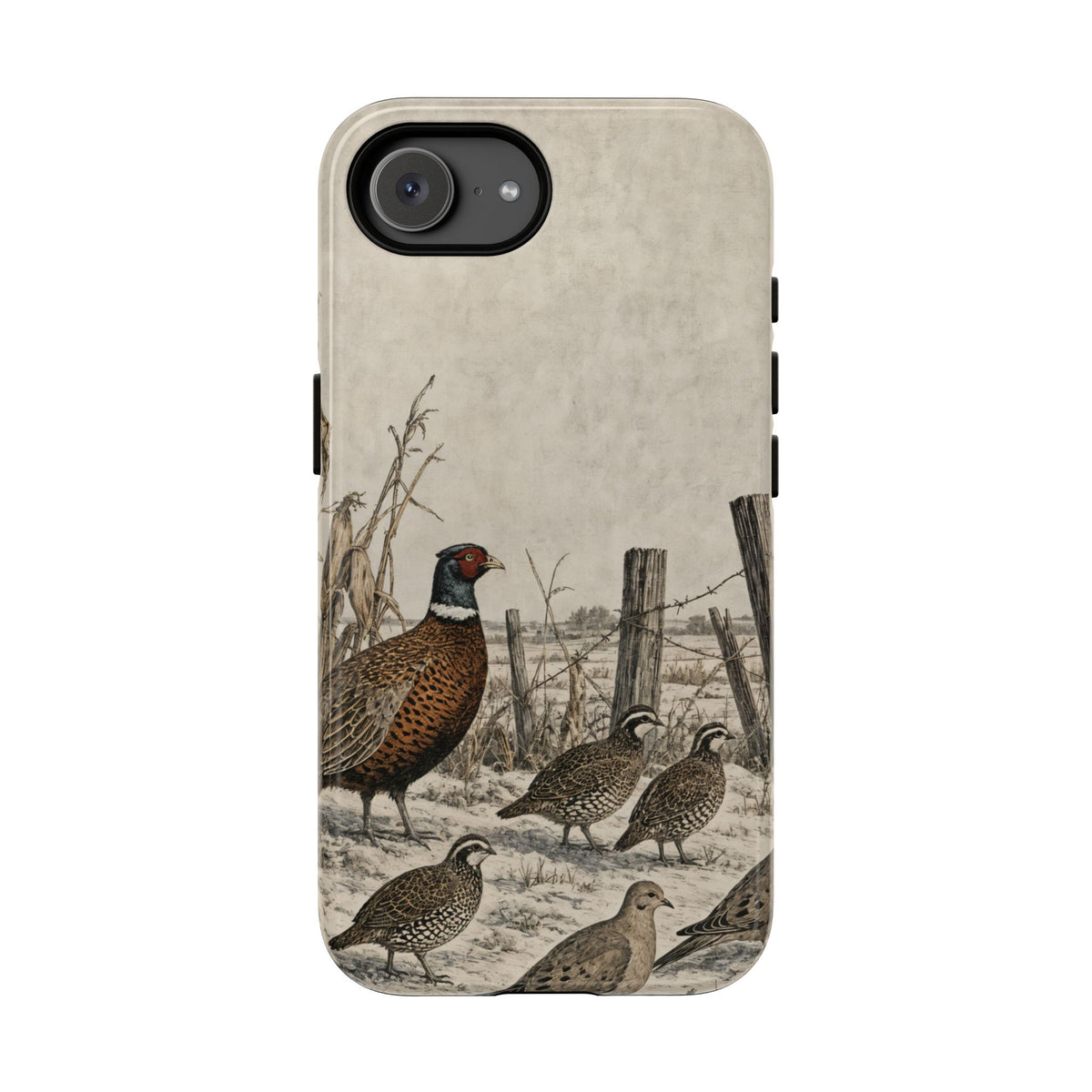 Winter Fencerow Tough Case