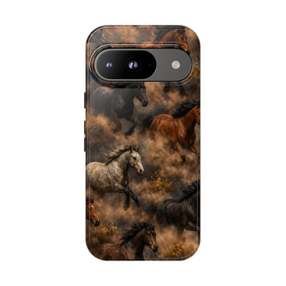 Running Horses Tough Case