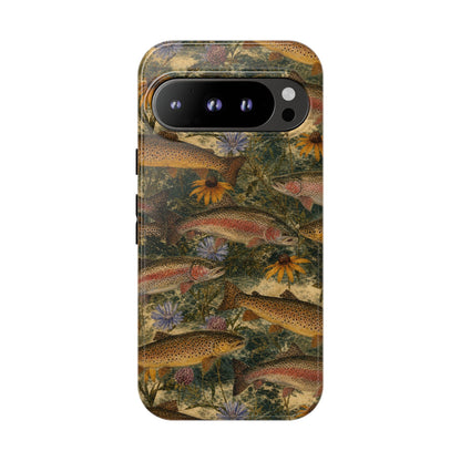 Floral Trout Tough Case