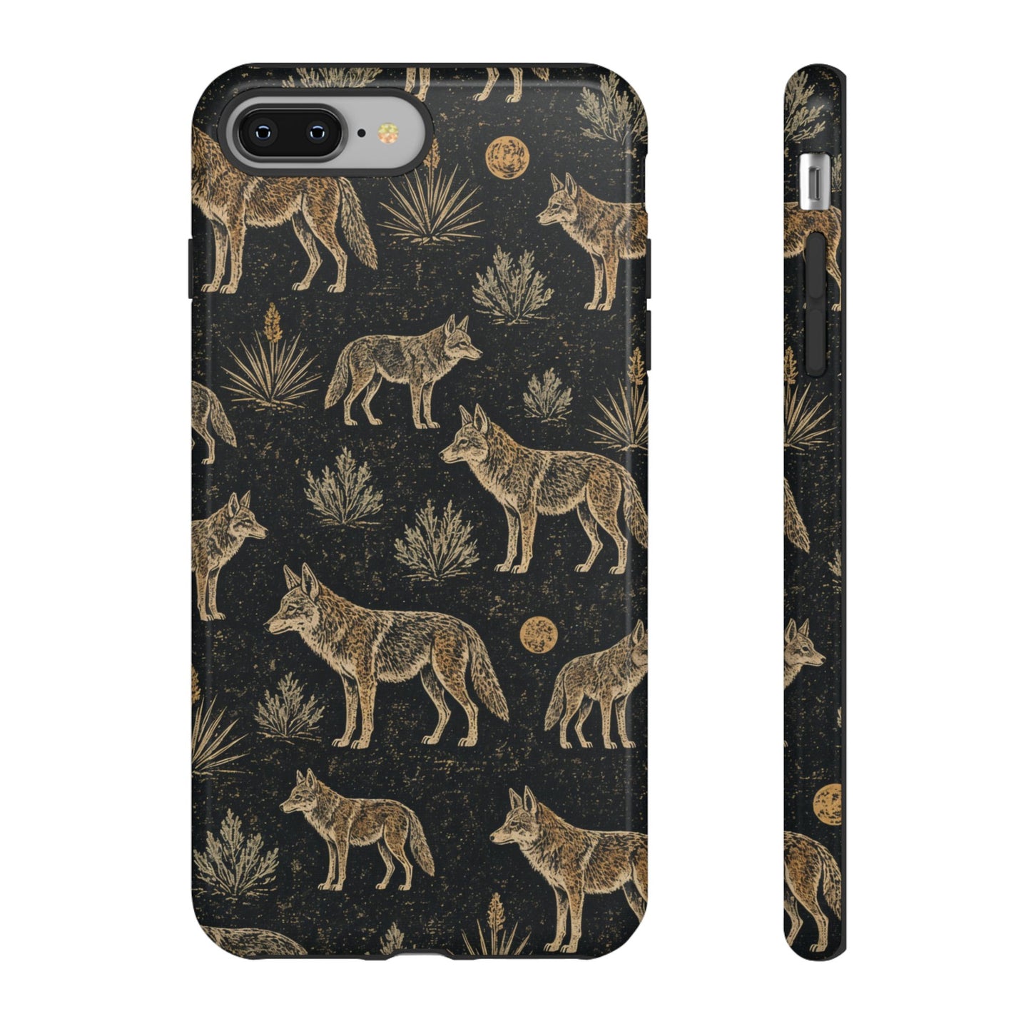 Moonlit Coyote Tough Case