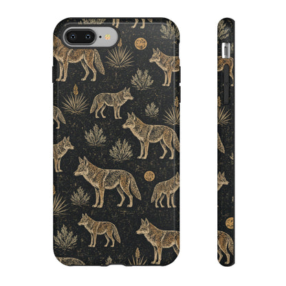 Moonlit Coyote Tough Case