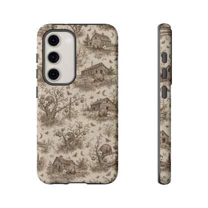 Opossum Toile Tough Case