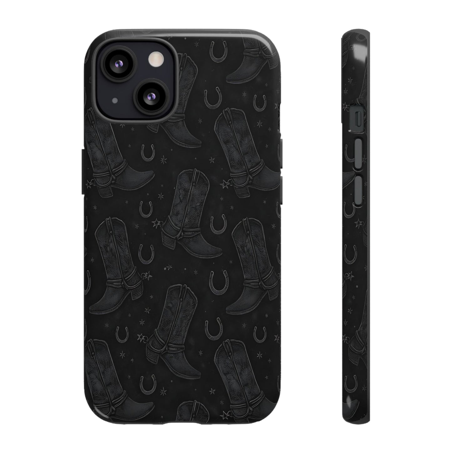 Western Noir Boots Tough Case