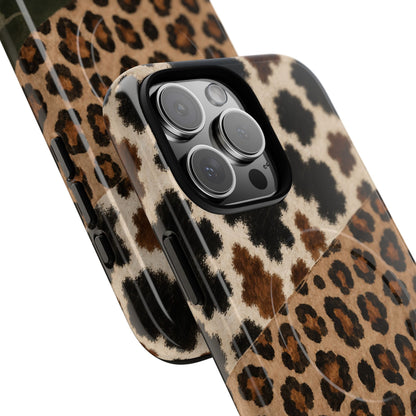 Leopard Longhorn Magnetic Case