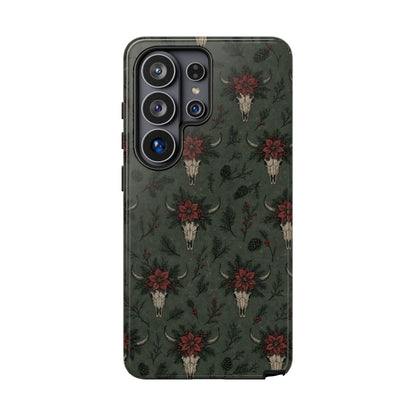 Inked Christmas Skull Tough Case