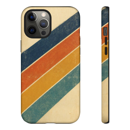 Retro Sunset Stripes Tough Case