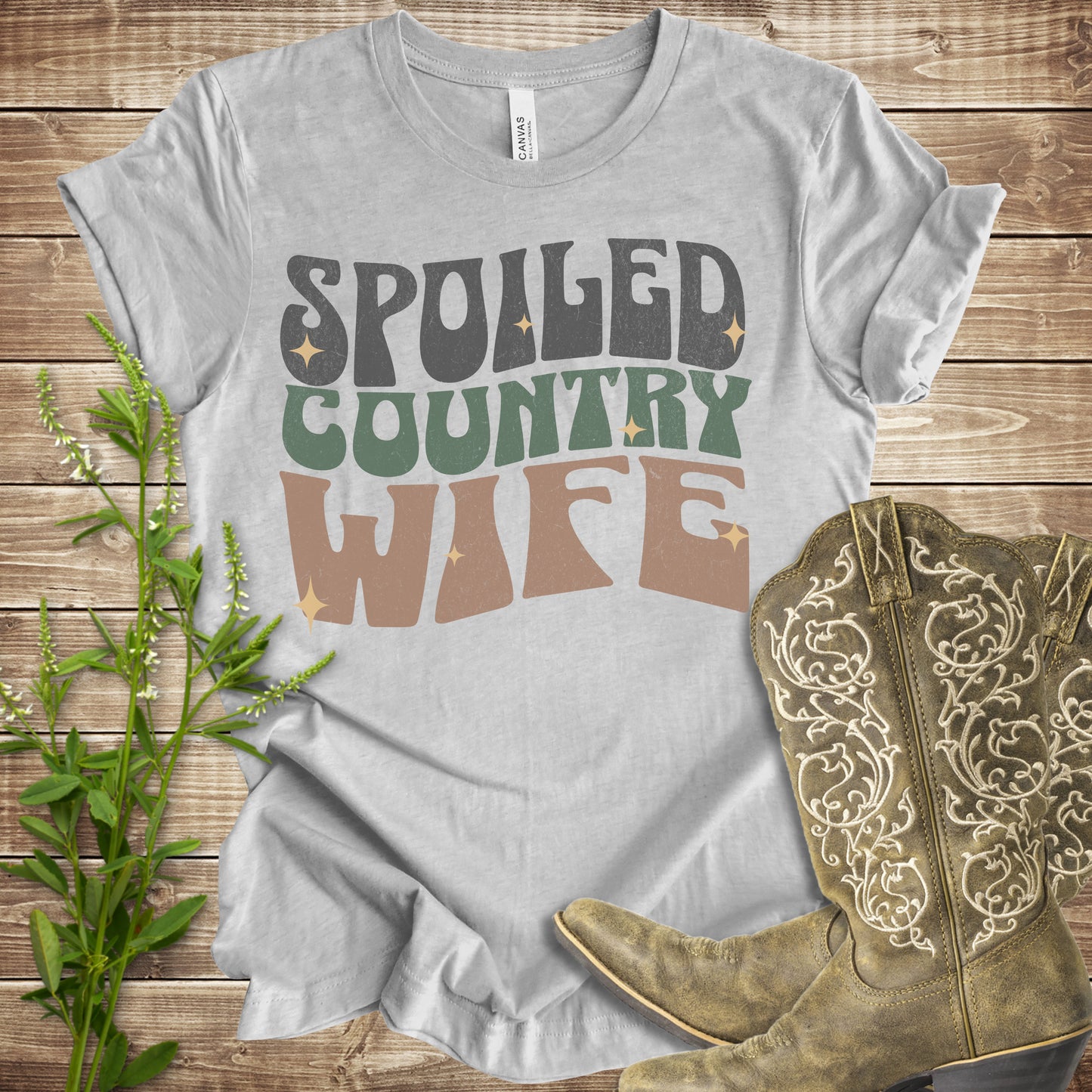 Spoiled Country Wife T-shirt
