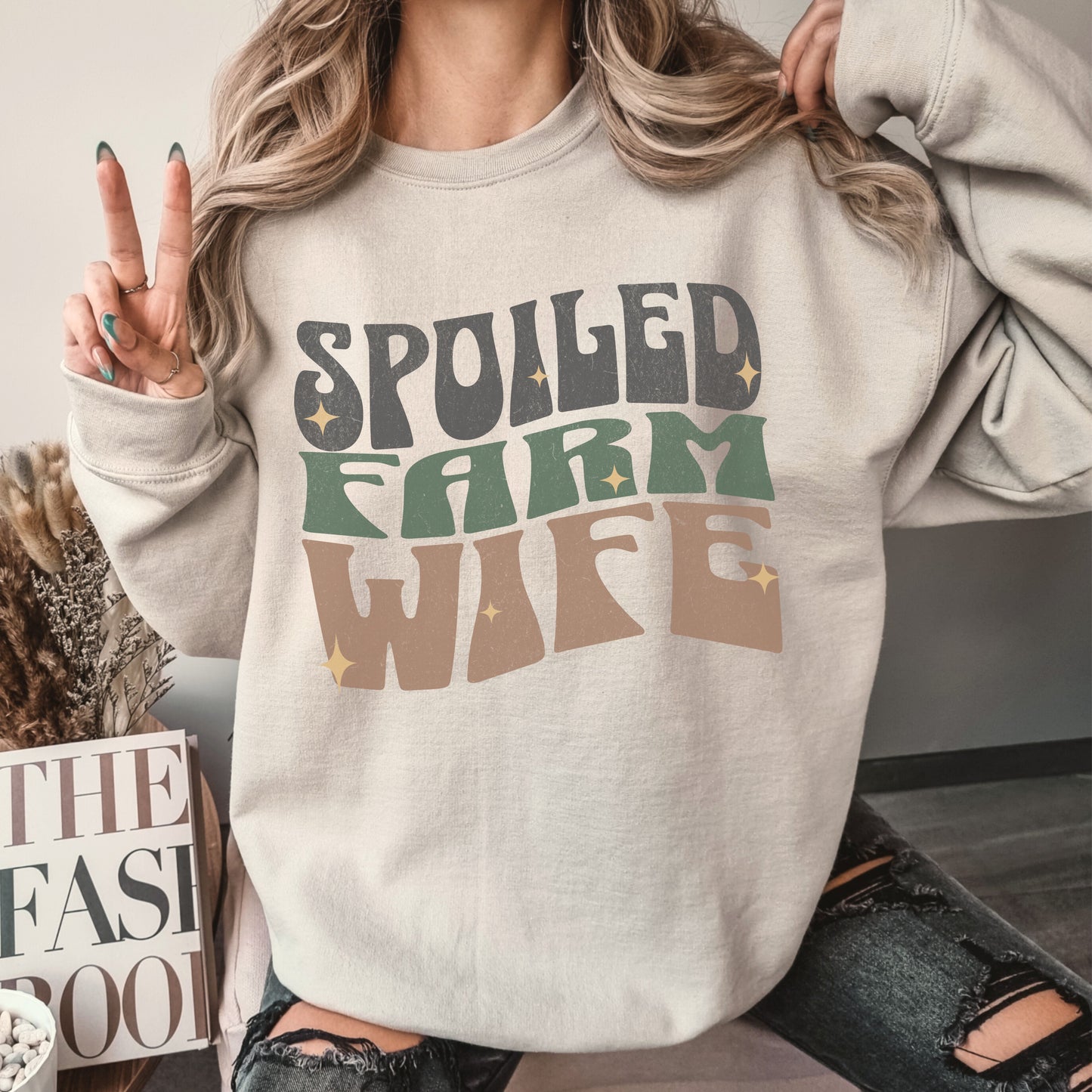 Spoiled Farm Wife Sweatshirt