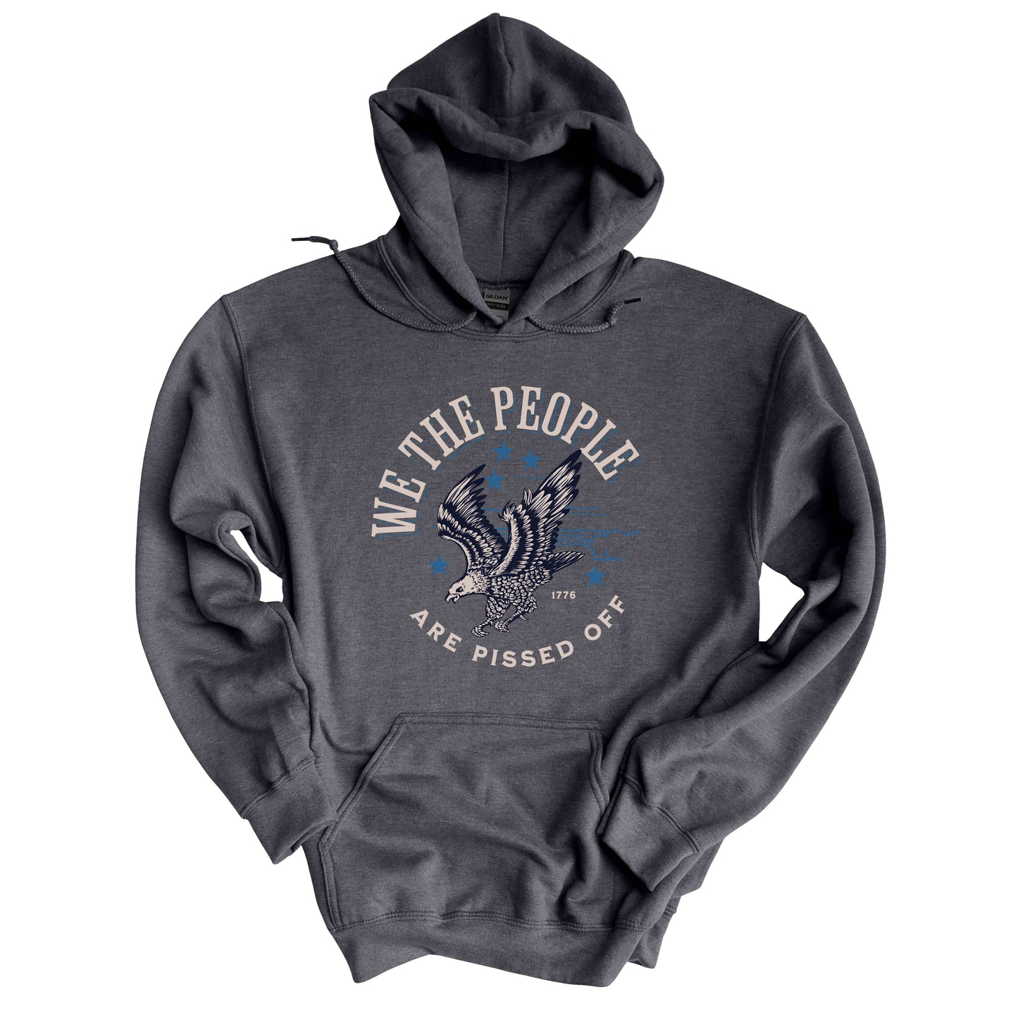 We The People Are Pissed Off Eagle Hoodie