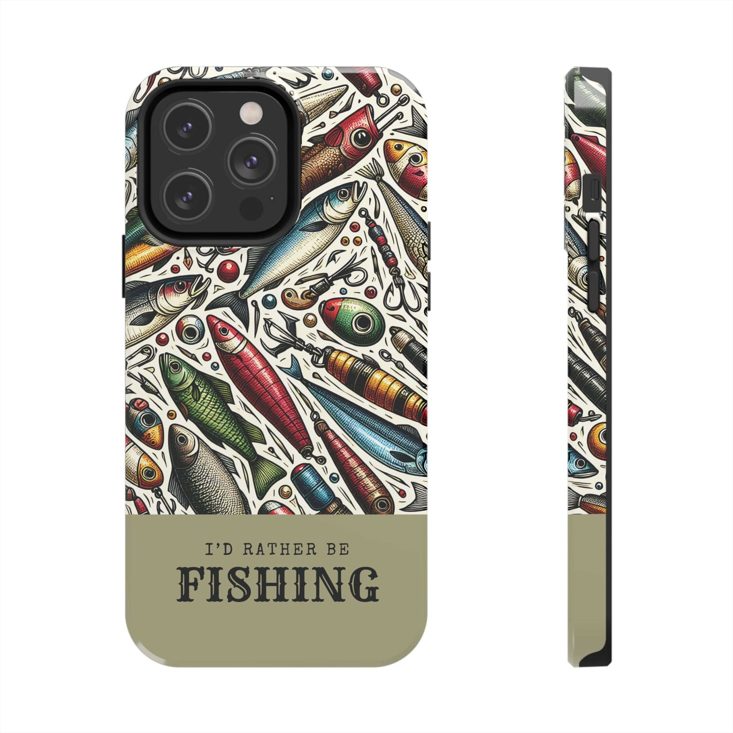 Id Rather Be Fishing Phone Case