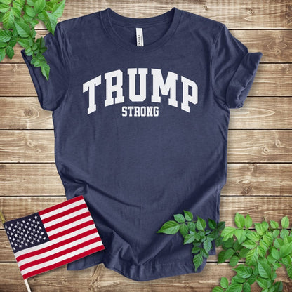 Trump Strong (collegiate) T-shirt