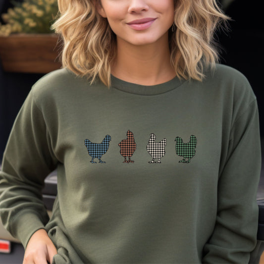 Four Chickens Sweatshirt