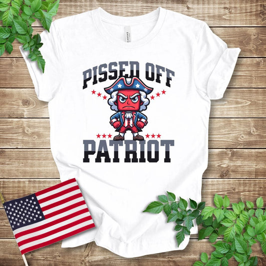 Pissed Off Patriot Mascot T-shirt