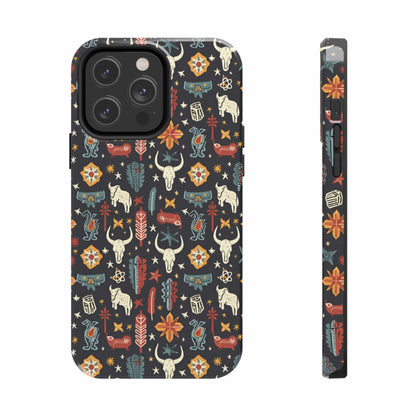 Colorful Western Phone Case