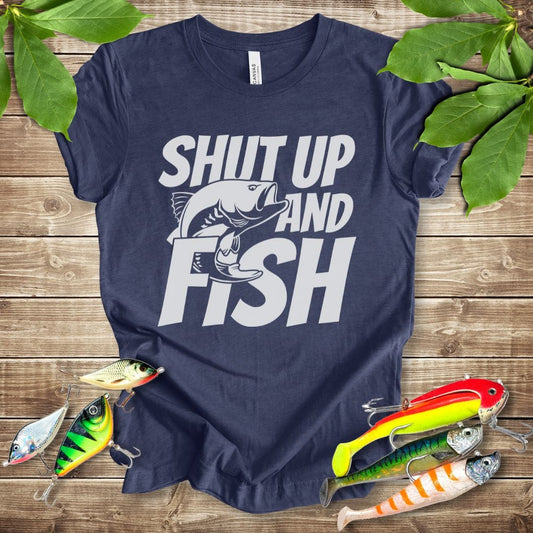 Shut Up and Fish T-shirt